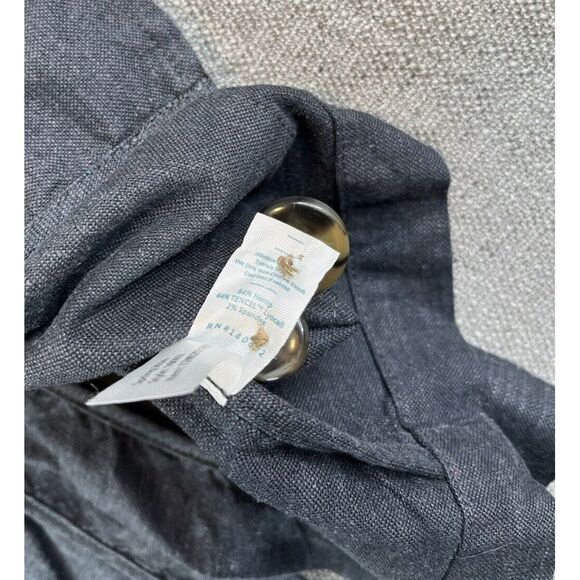 Marine Layer Blazer Womens (XS) Gray Flora Hemp Unstructured Two Button Jacket - Picture 7 of 7